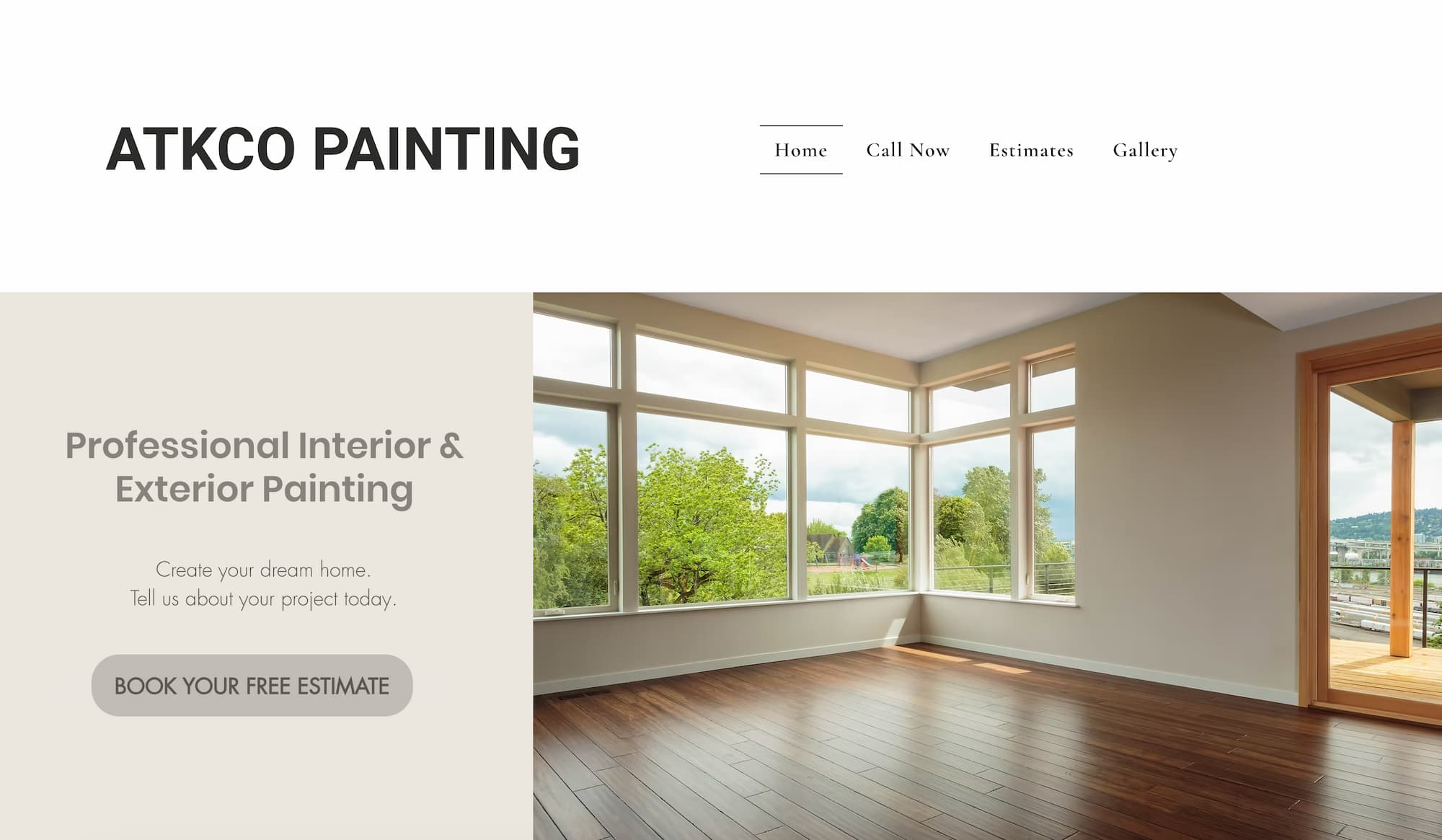 Atkco Painting Website by Grace Atkins